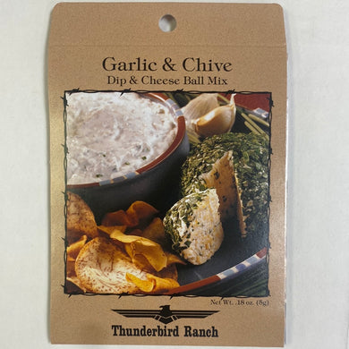 Thunderbird Ranch Garlic and Chive Dip mix