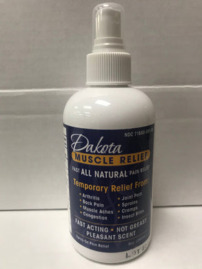 Dakota Muscle Relief Spray 8oz