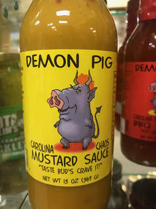 Demon Pig Carolina Chaos Mustard Sauce  13oz