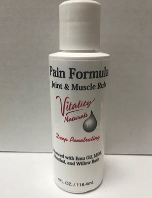 Emu Oil Pain Formula/Joint and Muscle Rub