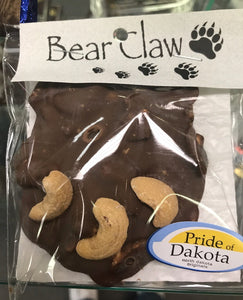 Bear Claw Chocolate Candy  3"